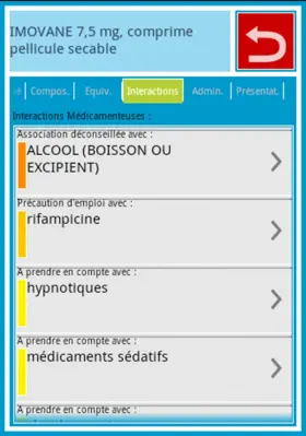 Médicaments InZeBox GRATUIT android App screenshot 11