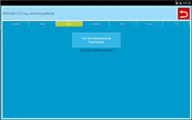 Médicaments InZeBox GRATUIT android App screenshot 4