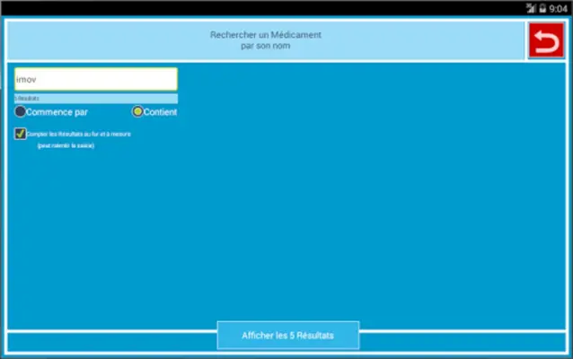 Médicaments InZeBox GRATUIT android App screenshot 6